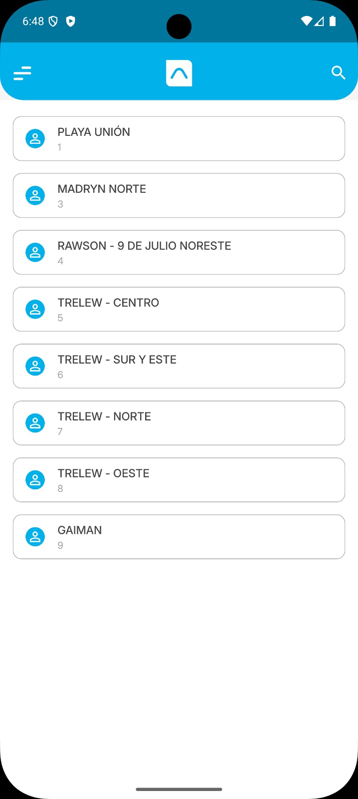 App reparto